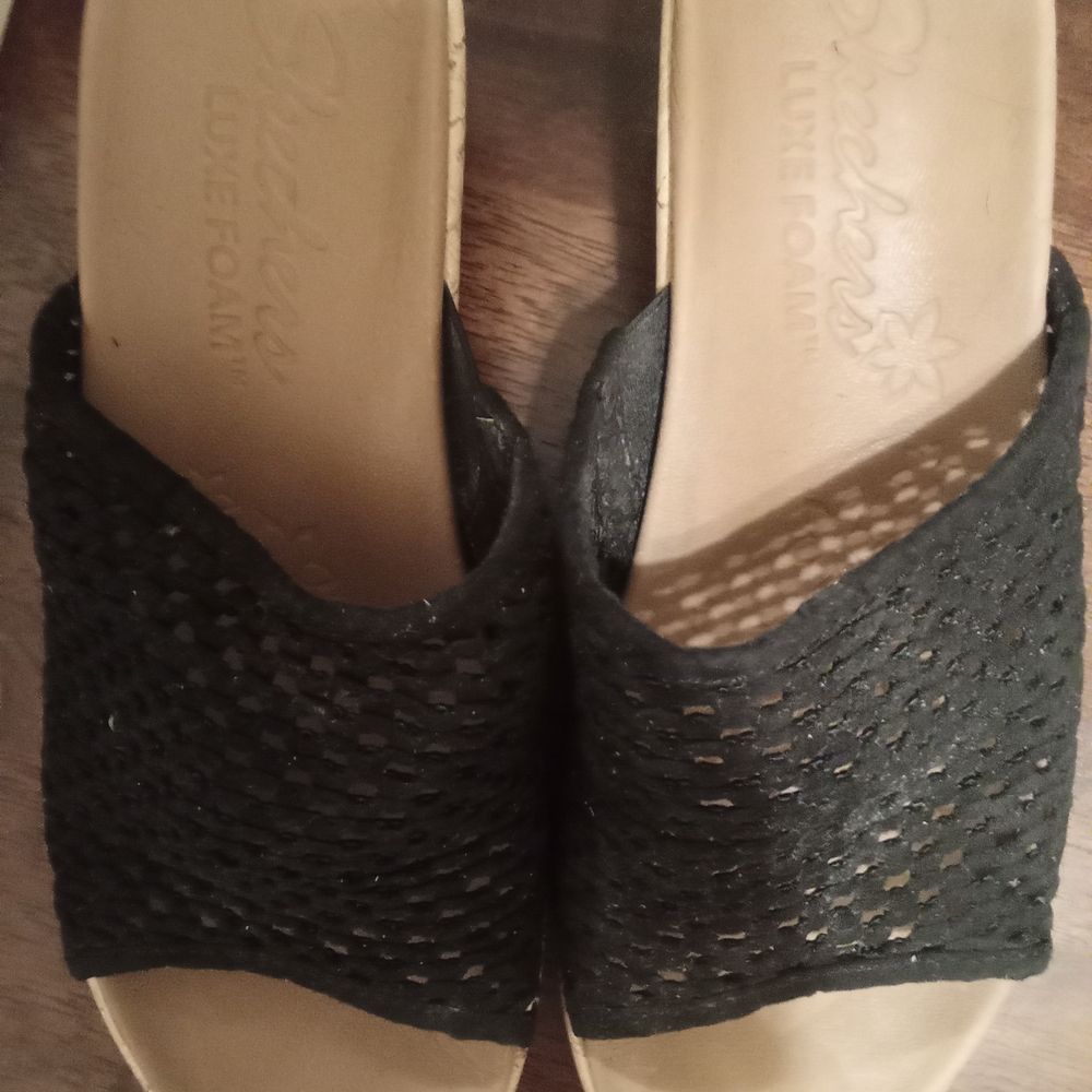 Skechers Black Women's Sandals